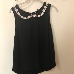 Black work blouse